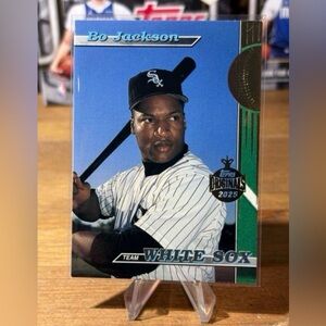 Bo Jackson 2025 Topps Holiday Buyback Gold Stamped Originals 1993 Gold Foil